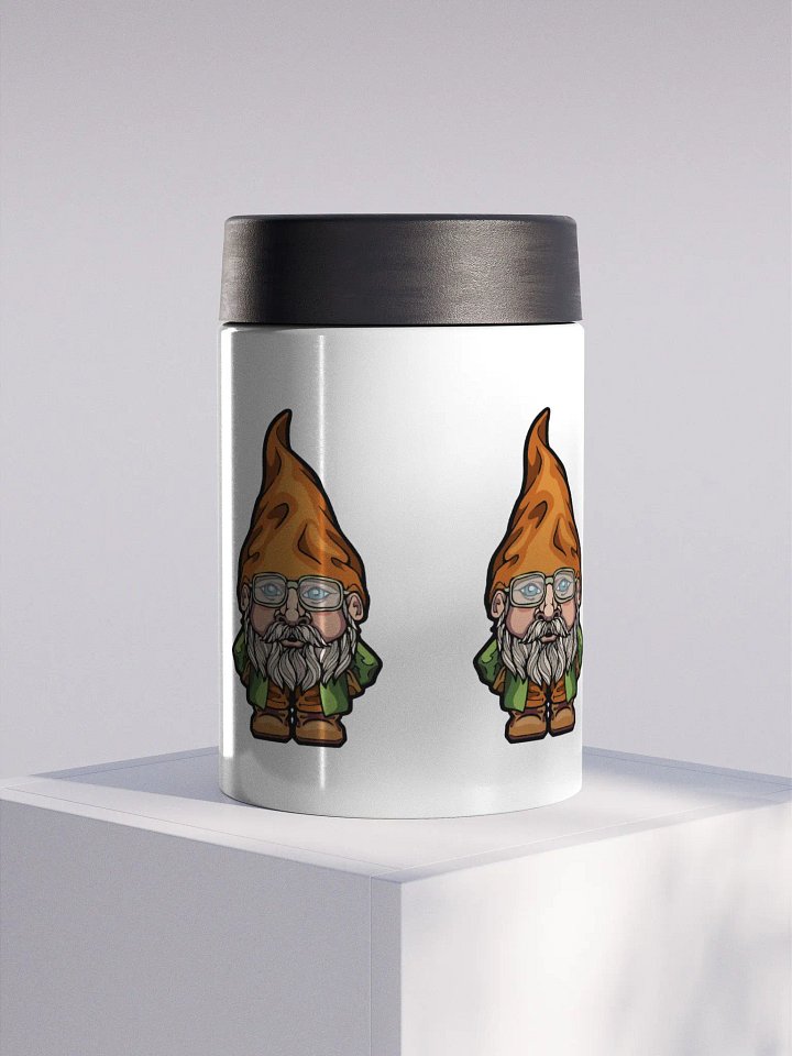 Stainless Steel Double-wall Koozie/Paintbrush Cup - White Background product image (2)