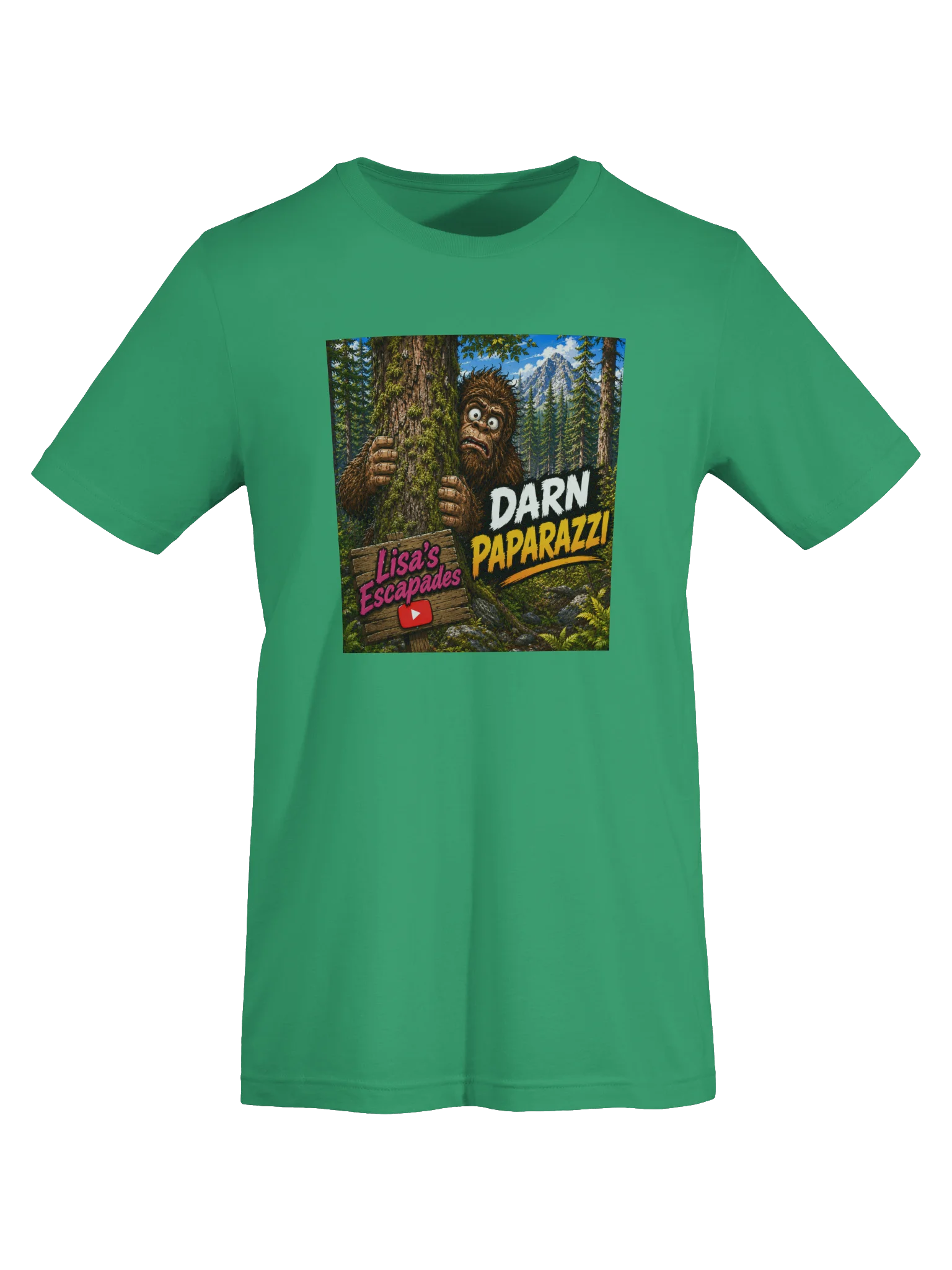 Trending Darn Paparazzi Bigfoot Forest Tee product image (5)