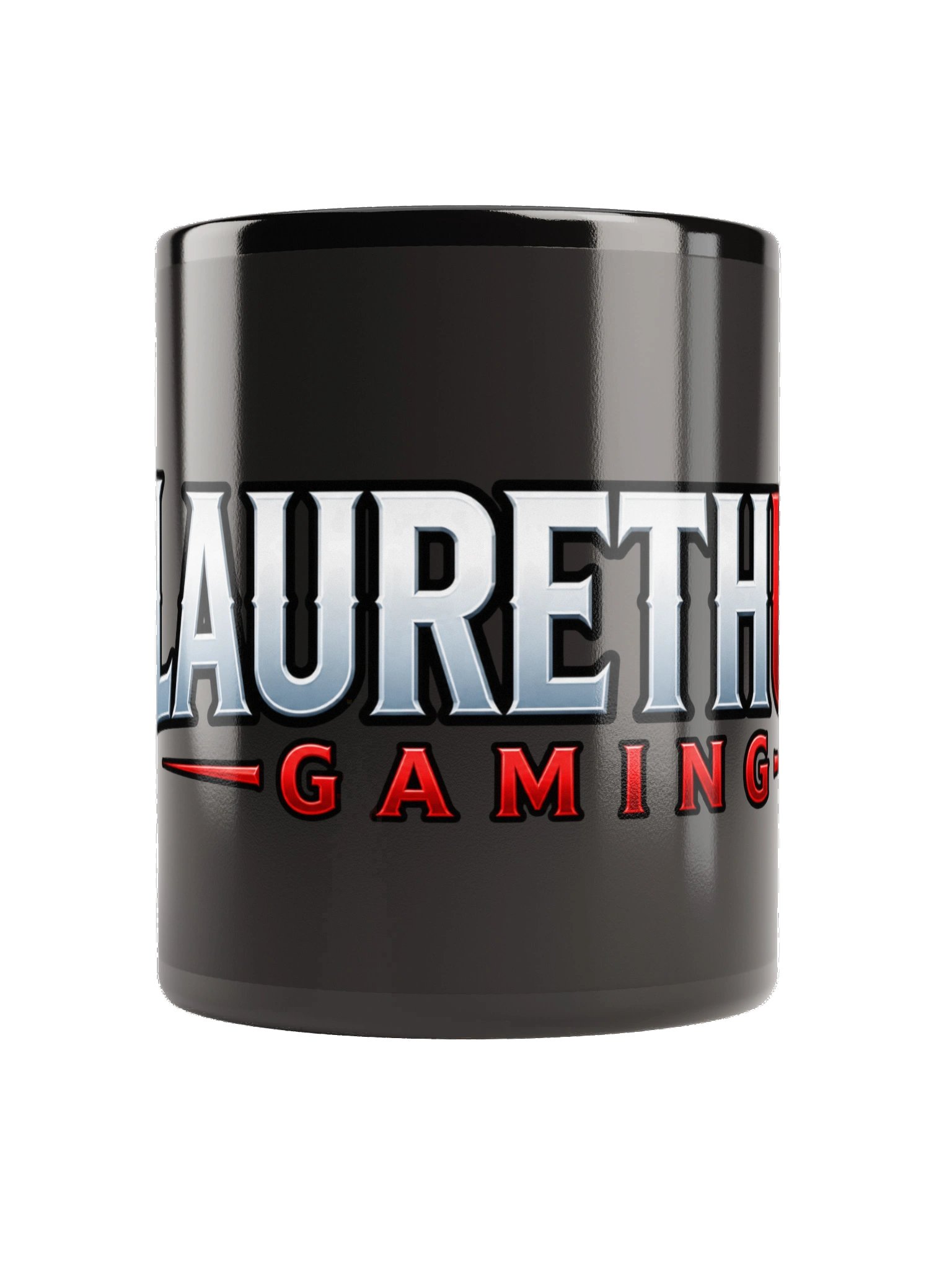 LaurethUK Gaming Logo Mug (Black) product image (4)