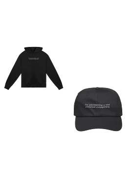 The Whole Case: Conspiracy Hoodie + Dad Hat