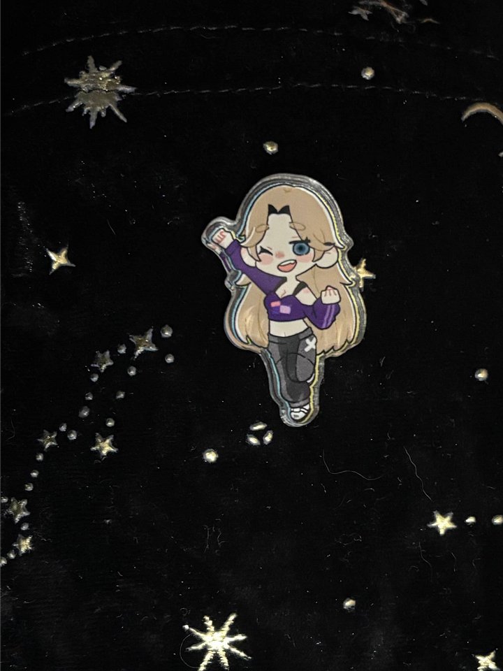 Raechit Acrylic Pin product image (1)