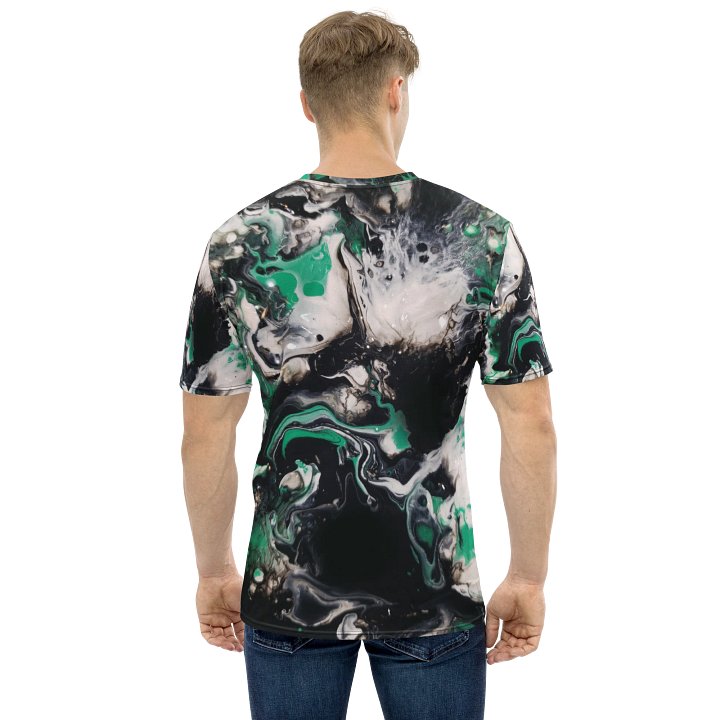 Green Waves - Vivid Expression All-Over Print Tee product image (1)