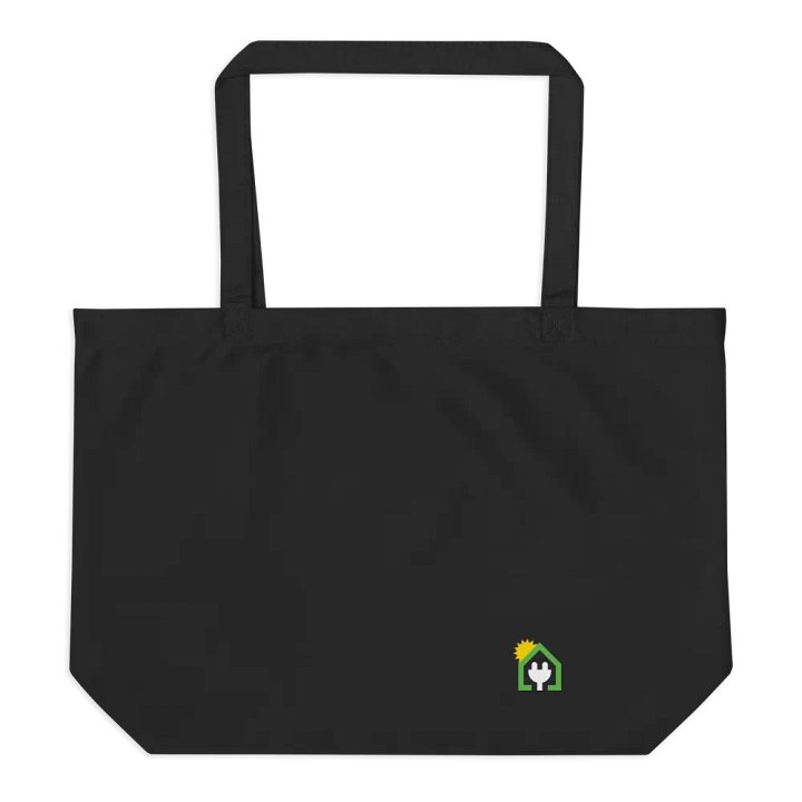 Plug It In Solar High-Quality Organic Cotton Tote product image (2)