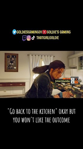 Get out of my kitchen! 

#girlgamer #girlswhogame #streamer #youtubepartner #twitchpartner #epicambassador #fps #cod #blackop...