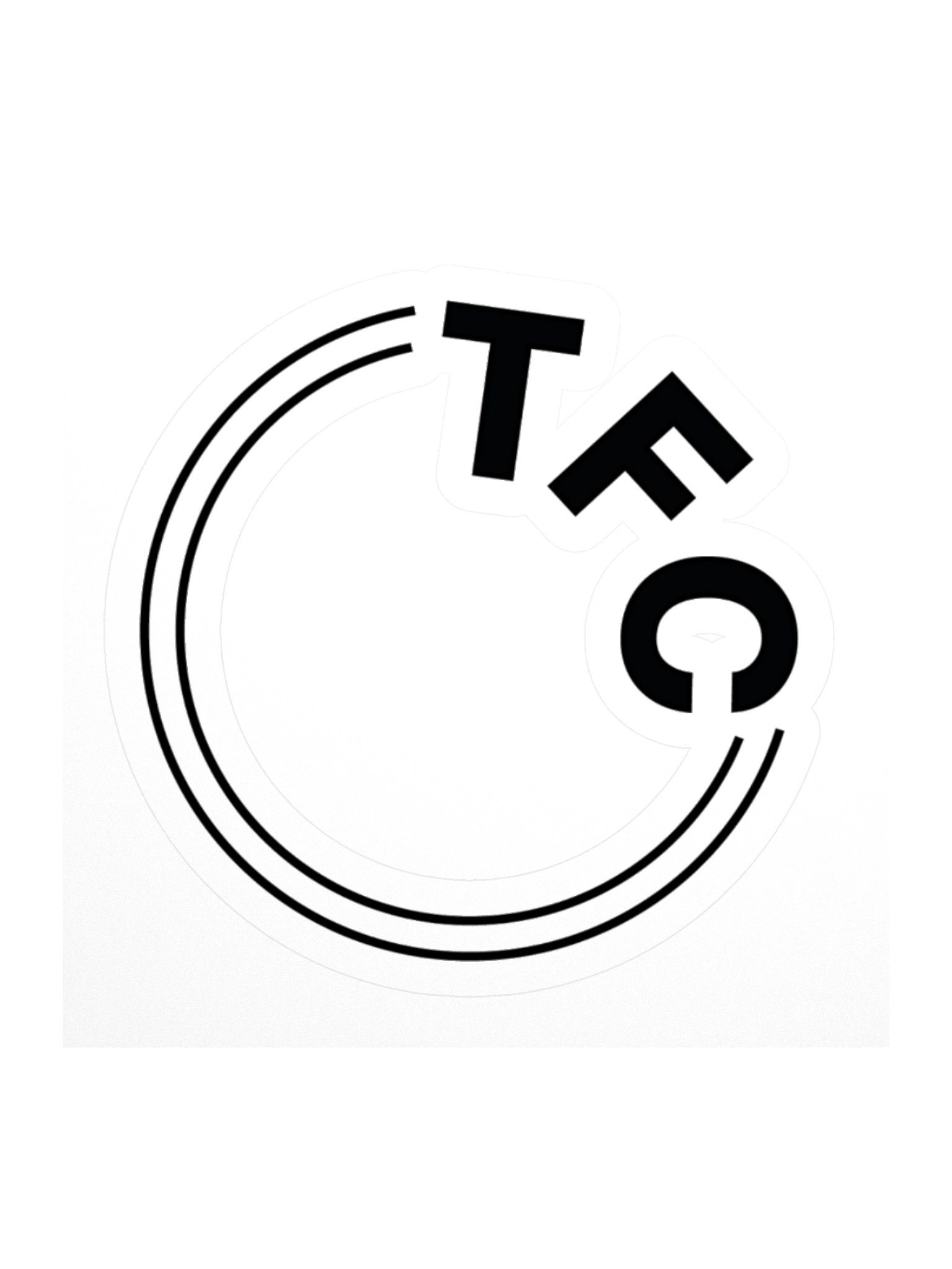 TFC monogram sticker product image (1)