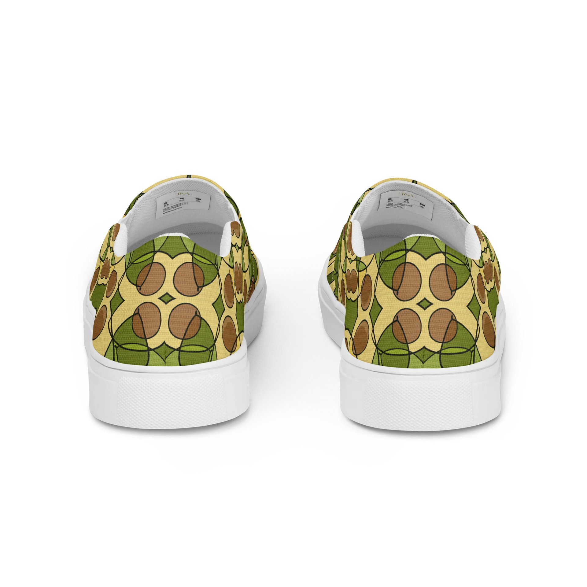 Avocado Reverie – Men's Slip-On Canvas Shoes product image (5)