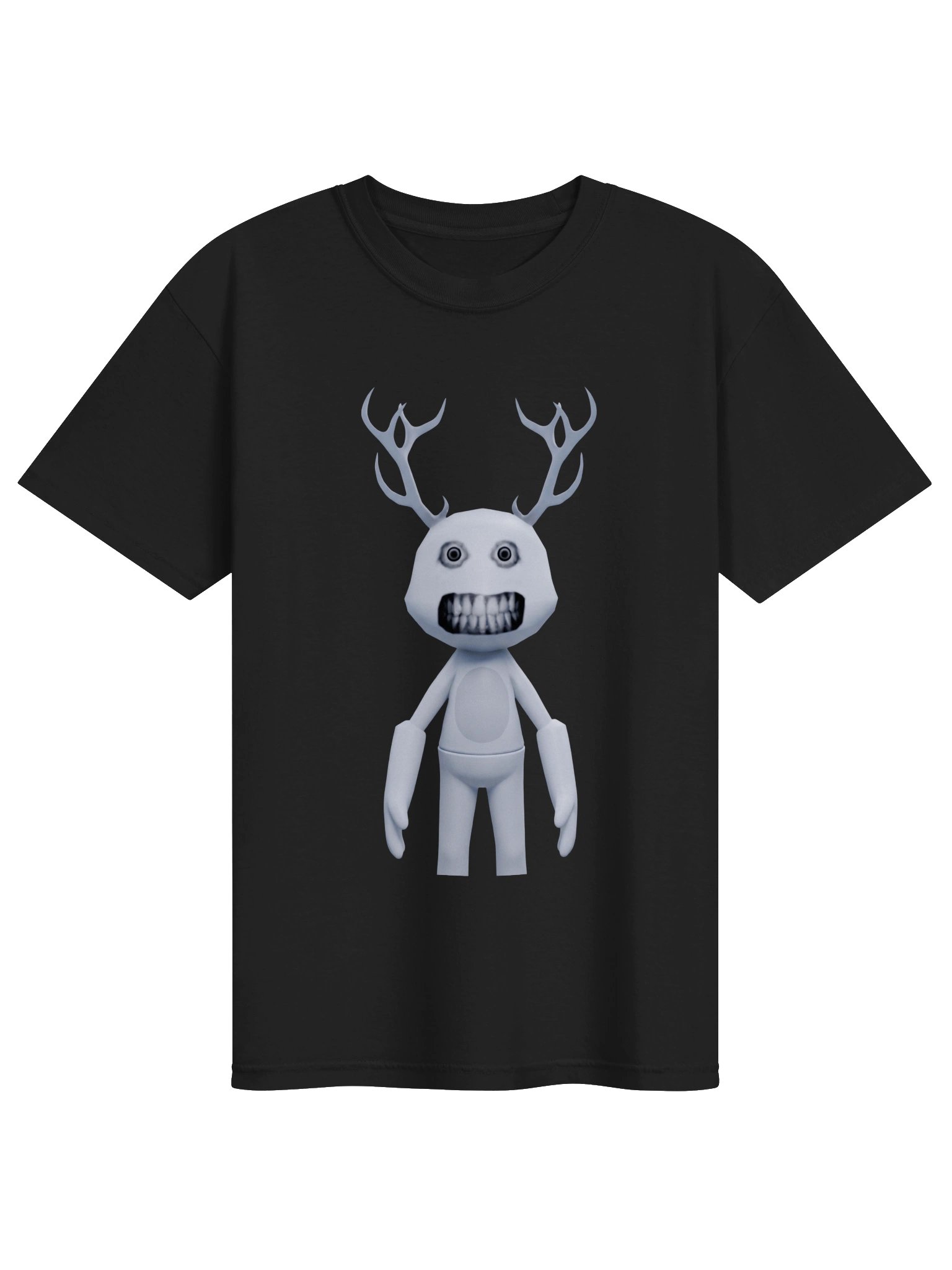 Wendigo Deer Anomaly T-Shirt – Cute Creepy Hospital Aesthetic Unisex Tee product image (7)