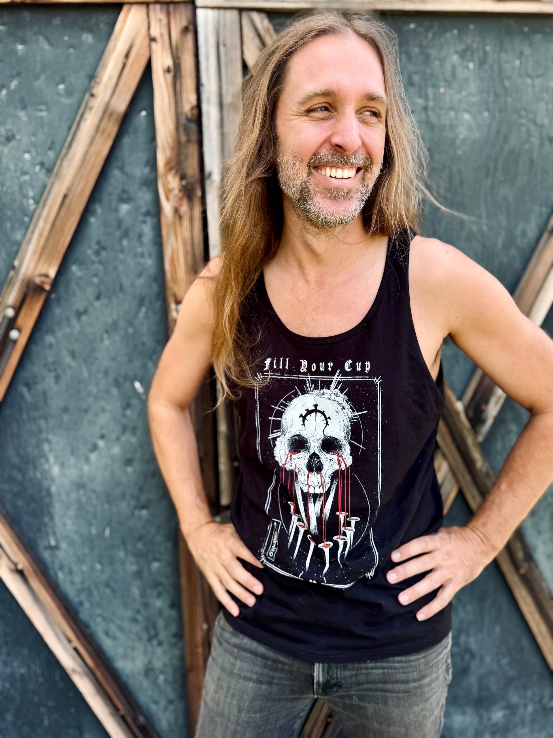 Saints Year 10 Unisex Jersey Tank product image (1)