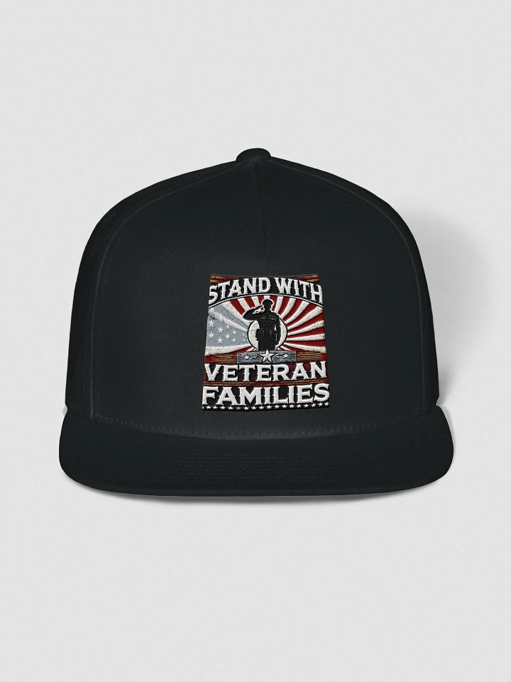 Veteran Salute Snapback Cap product image (1)
