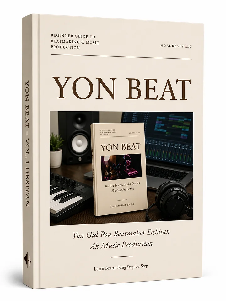 Beatmaking for Beginners in Haitian Creole – FL Studio & Logic Pro eBook product image (1)
