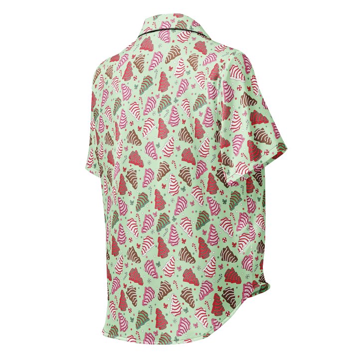 Christmas Tree Cake Women's Pajama Top product image (2)