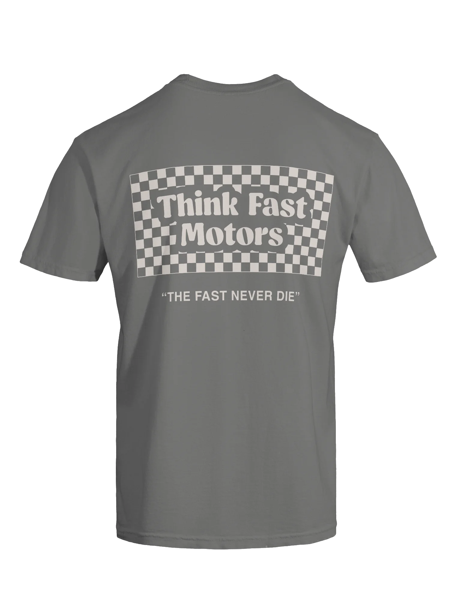 The Fast Never Die Tee - Grey product image (7)