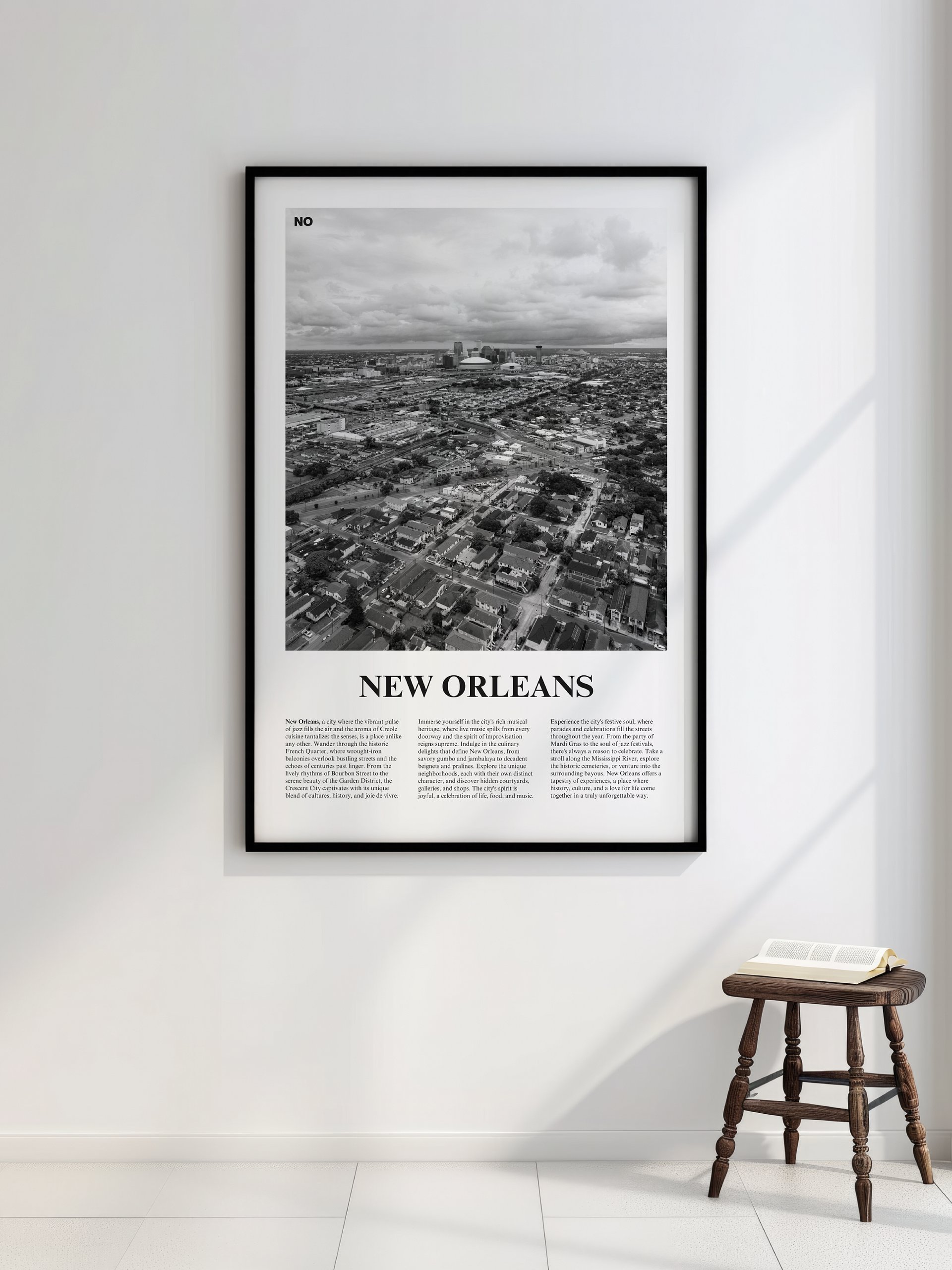 New Orleans 01 Newspaper Poster product image (2)