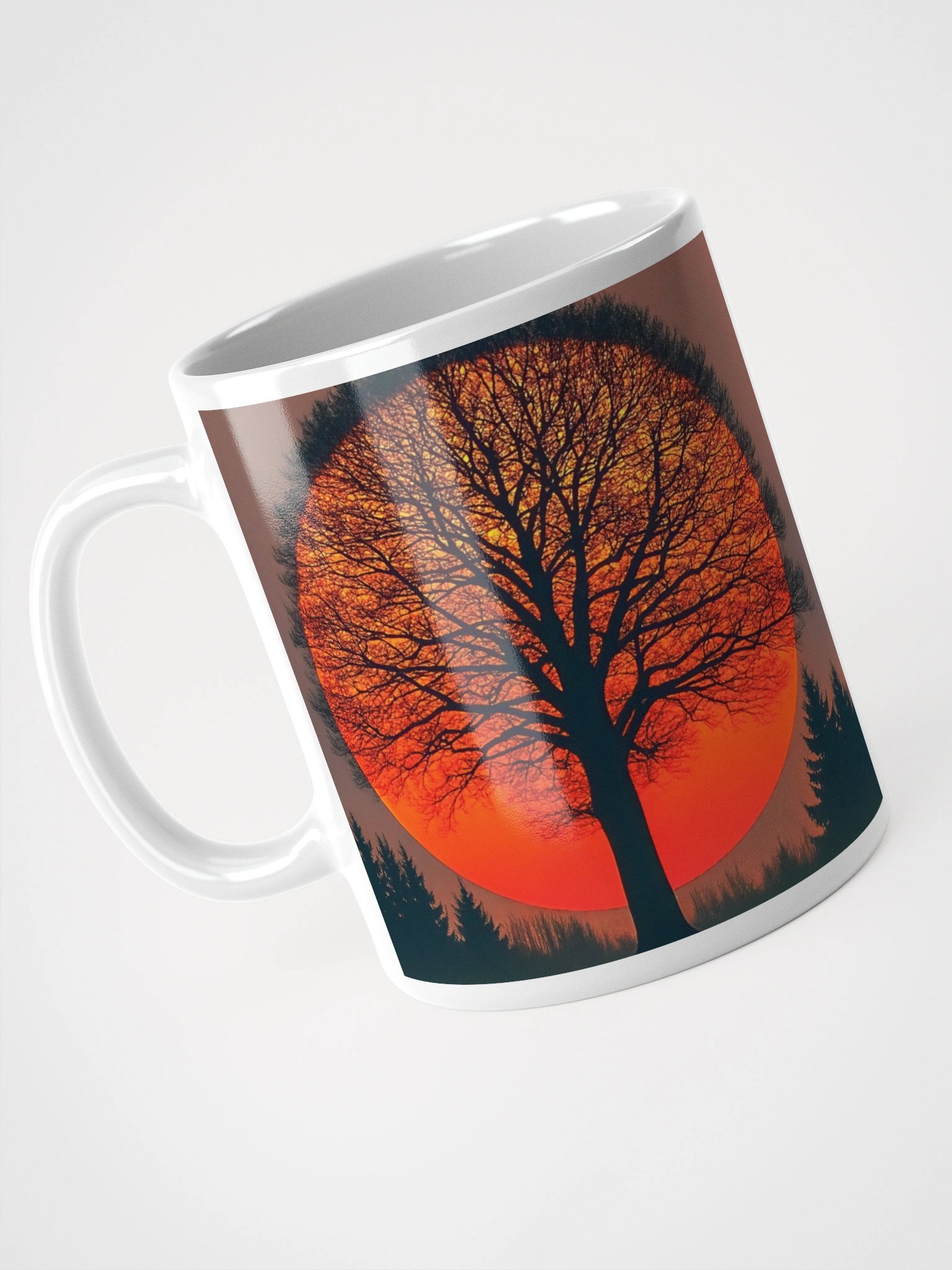Sunlit Tree Emblem Mug product image (4)