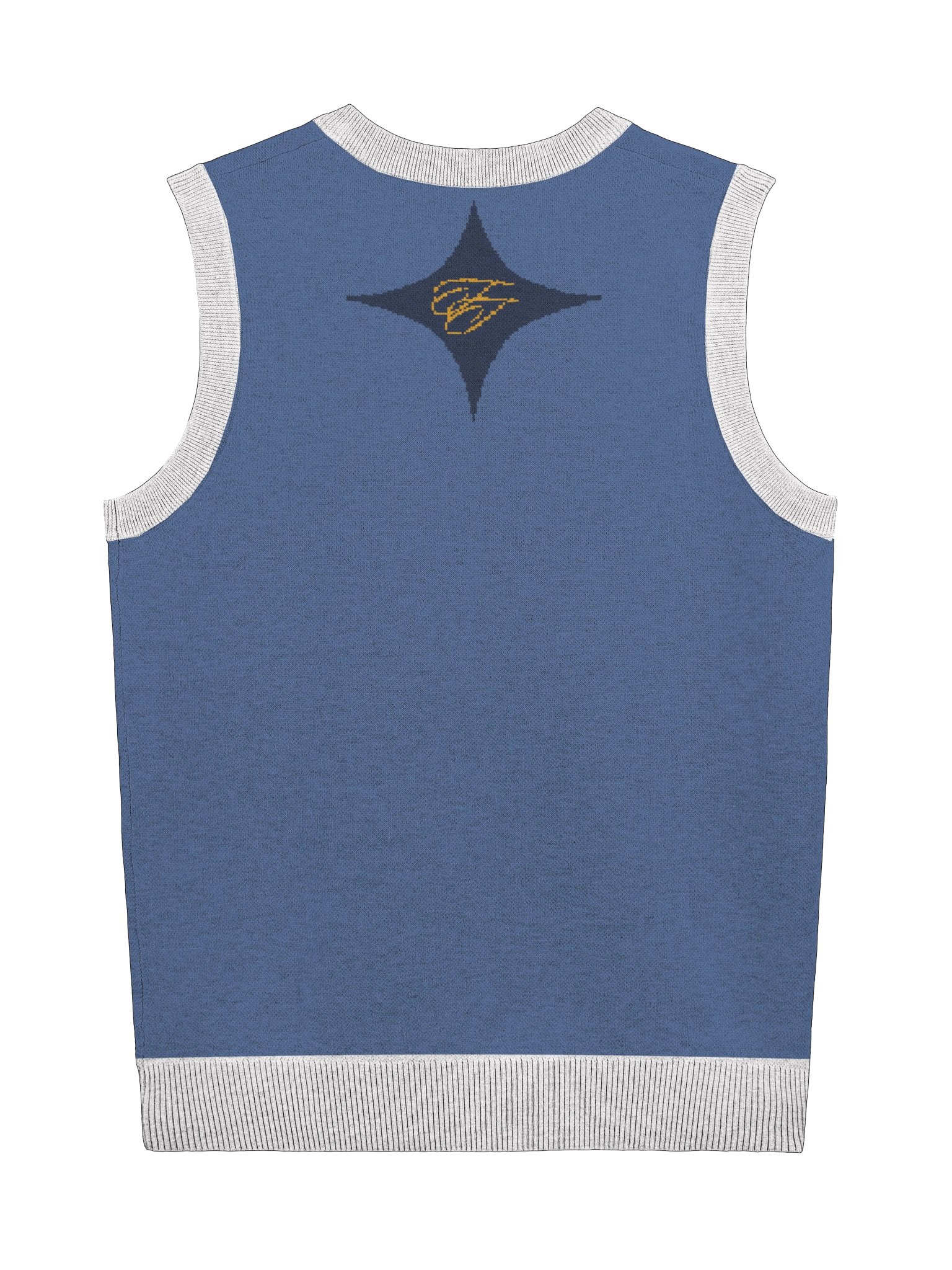 F&F Knitted V-Neck Vest (KCR) product image (2)
