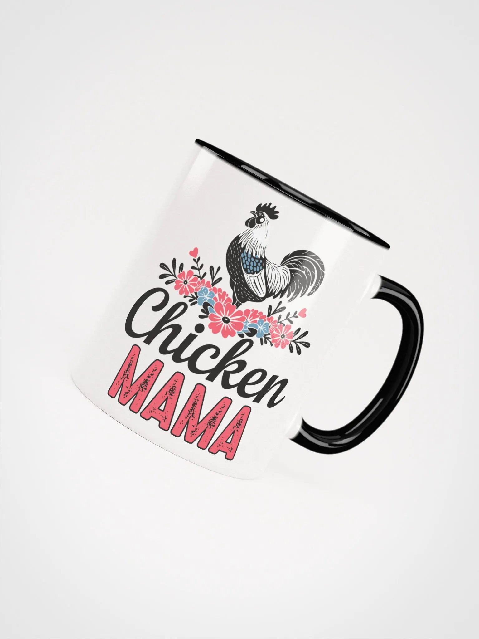 Colorful Chicken Mama Ceramic Accent Mug product image (25)