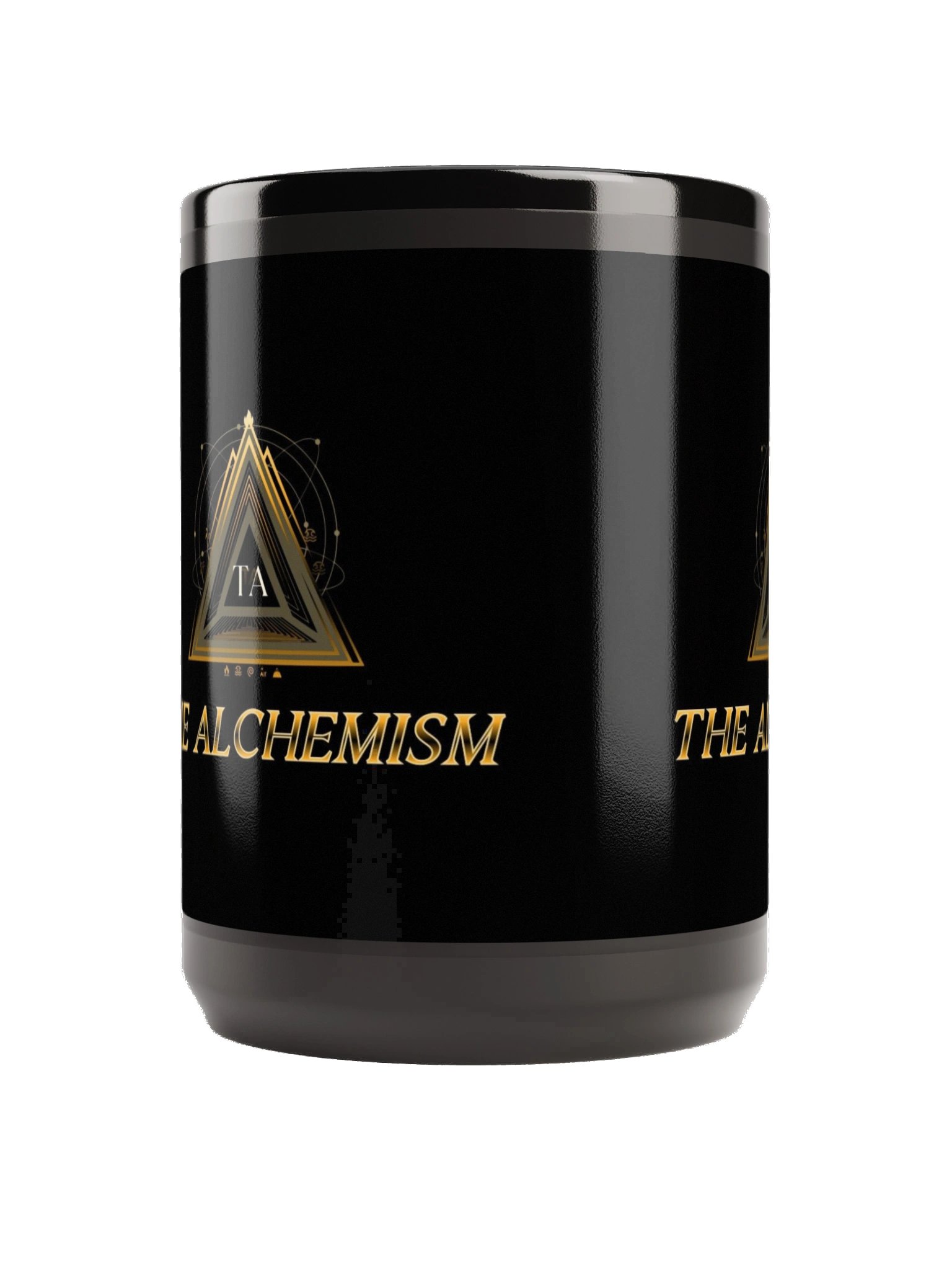 The Alchemism Gold Logo Black Mug product image (2)