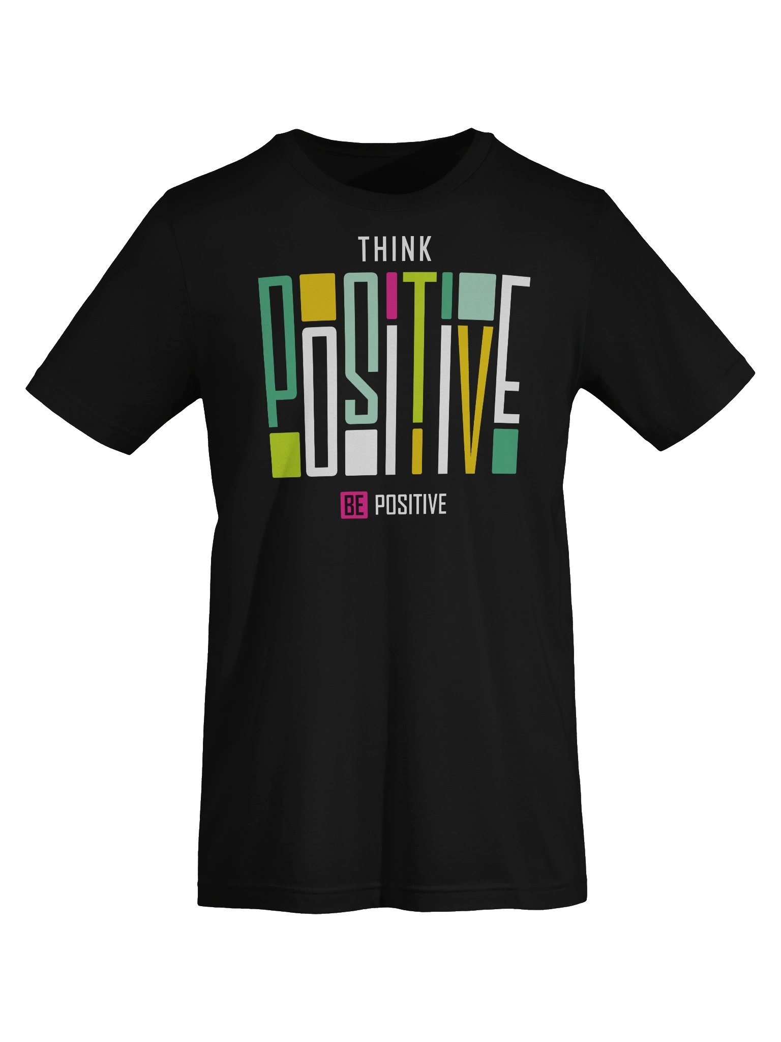 Think Positive Typography Graphic T-Shirt product image (47)