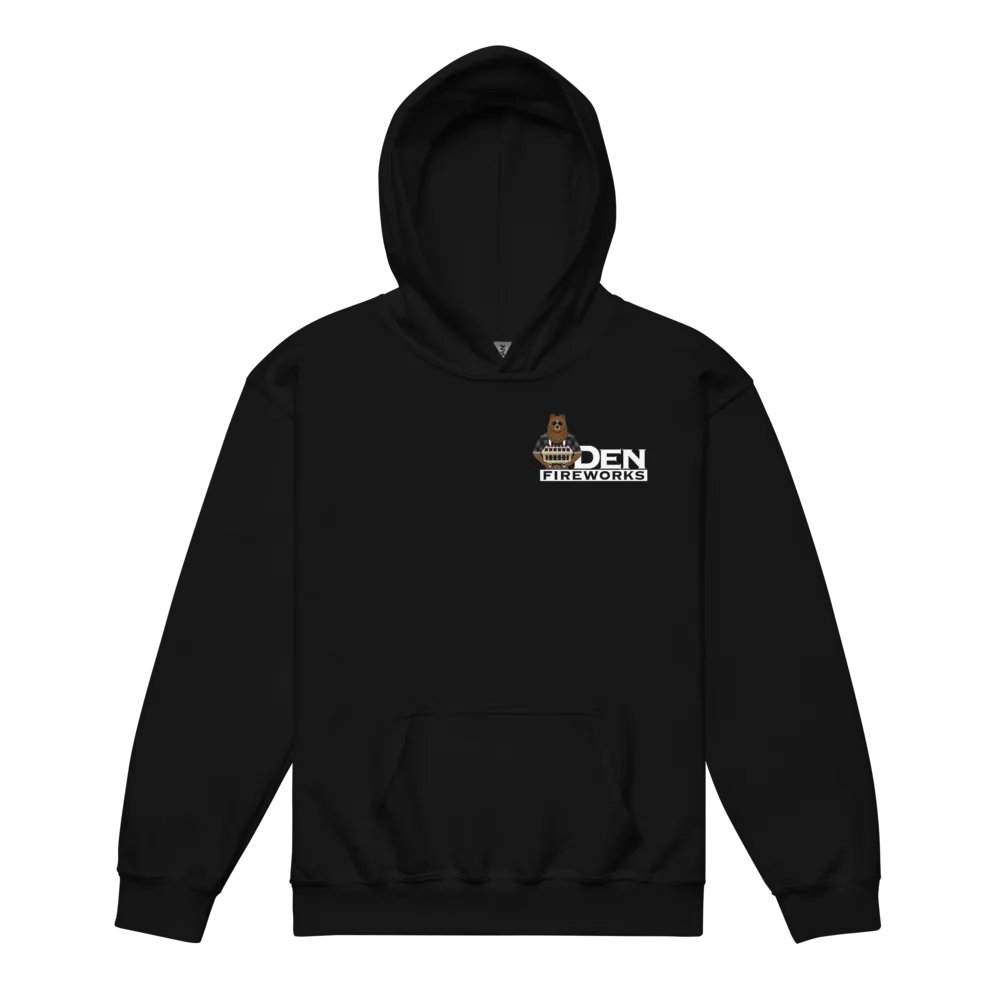Get your kids into Pyro with a Den Fireworks pullover hoodie! product image (8)