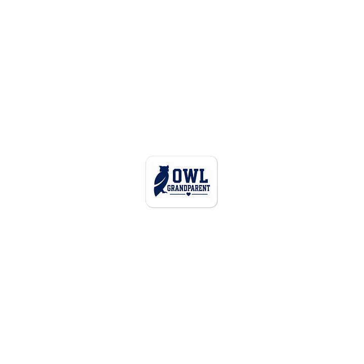 OWL GRANDPARENT Owl Silhouette Sticker product image (1)