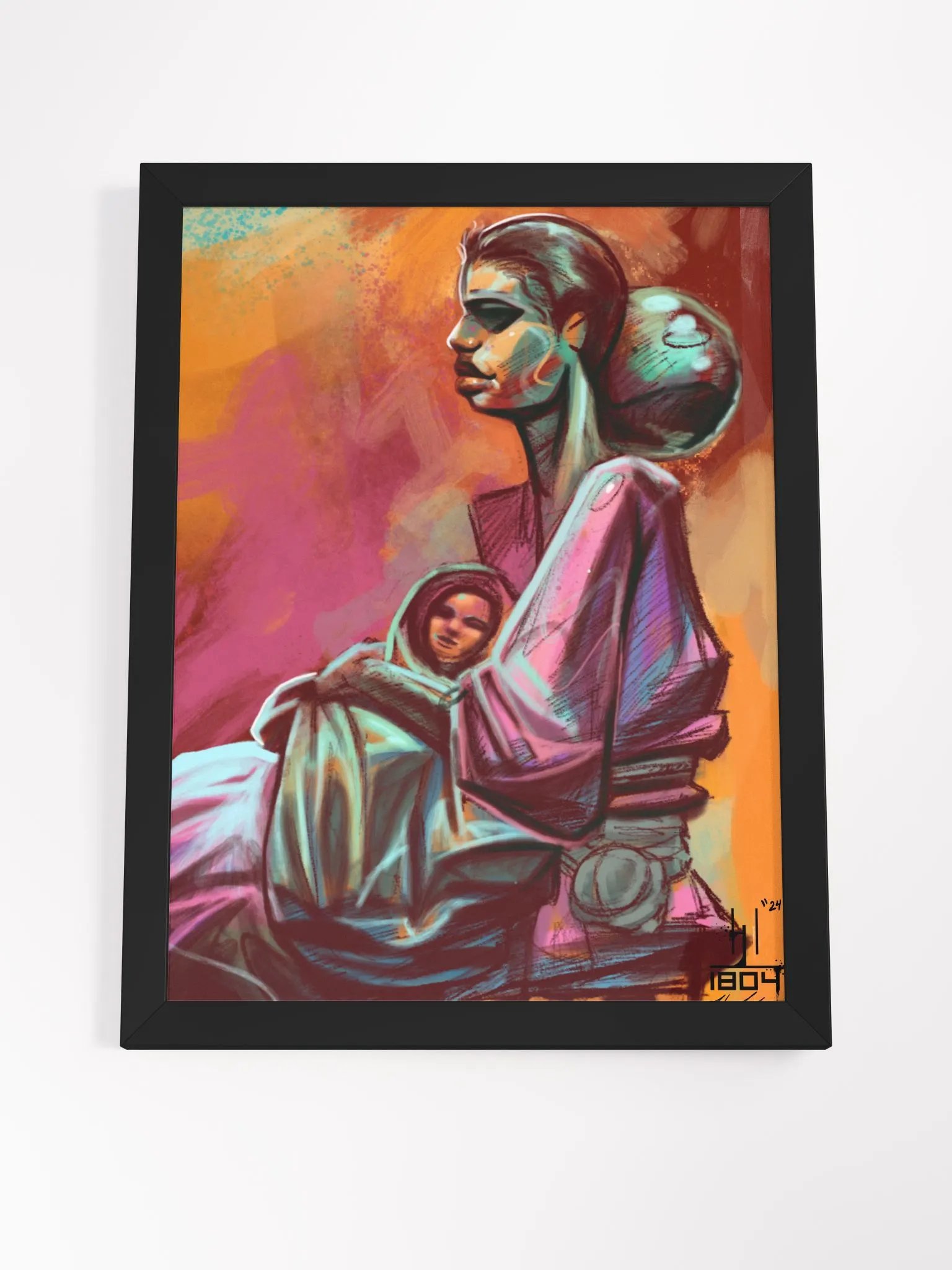 ‘’Amour inconditionnelle’’ by Hans Lundy (Framed Poster) product image (16)