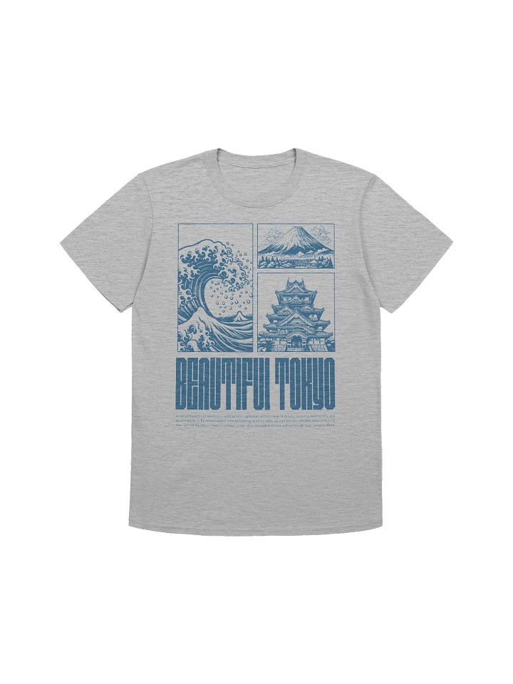 Beautiful Tokyo Wave & Fuji T-Shirt - Gildan Softstyle product image (1)