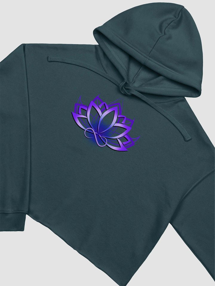 Flexxfinity Lotus Crop Hoodie product image (2)