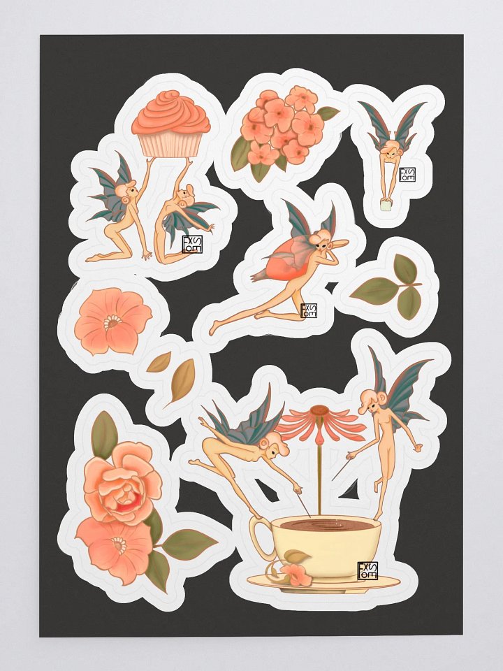 Cafae Stickers (fairy cafe) product image (1)