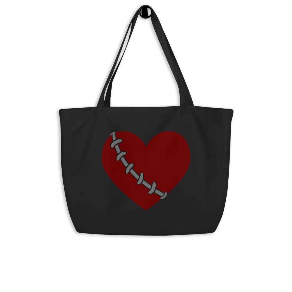 Stitched Heart Tote product image (8)
