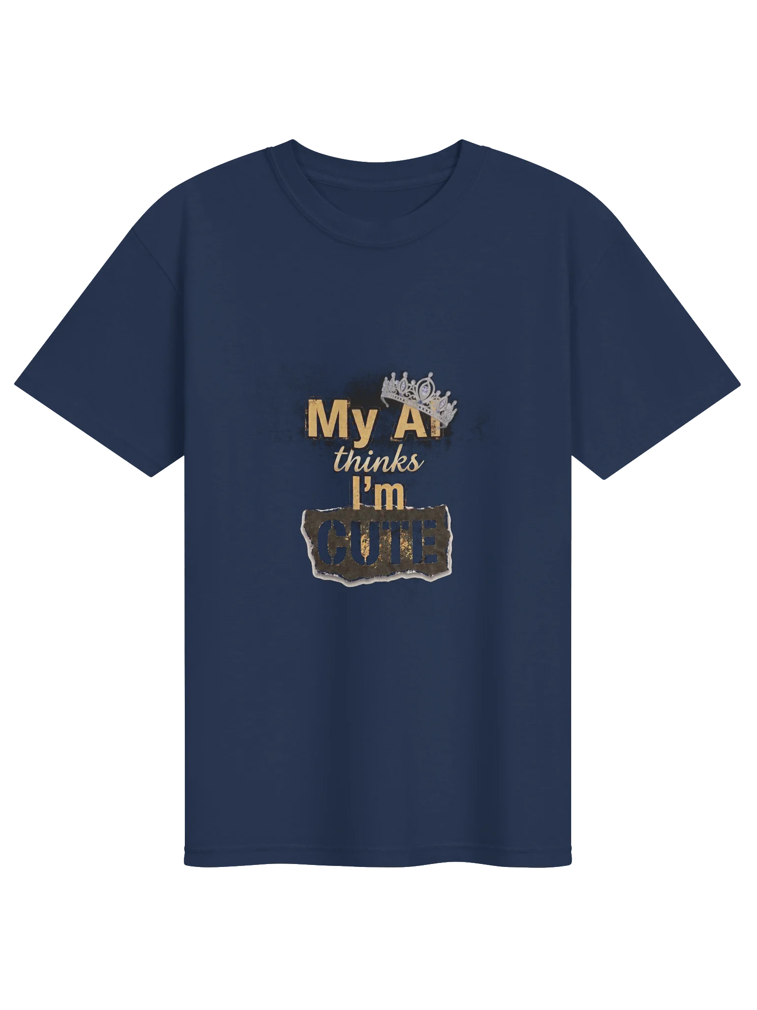 My AI Thinks I'm Cute" T-Shirt – Relatable Everyday AI Humor Tee product image (1)