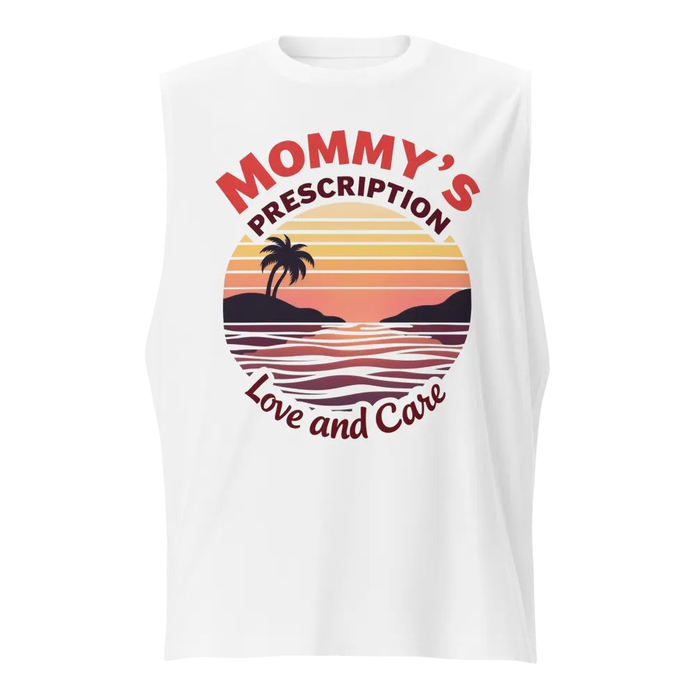 mommy's Priscription, Sunset Love and Care Muscle Tank product image (1)