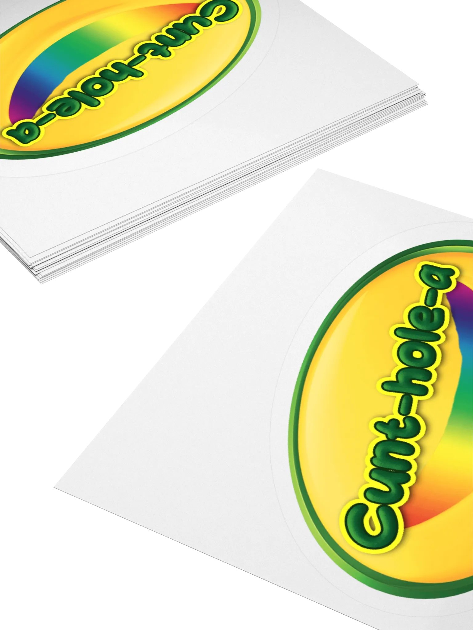 CUNT-HOLE-A STICKER (STICKER) product image (4)