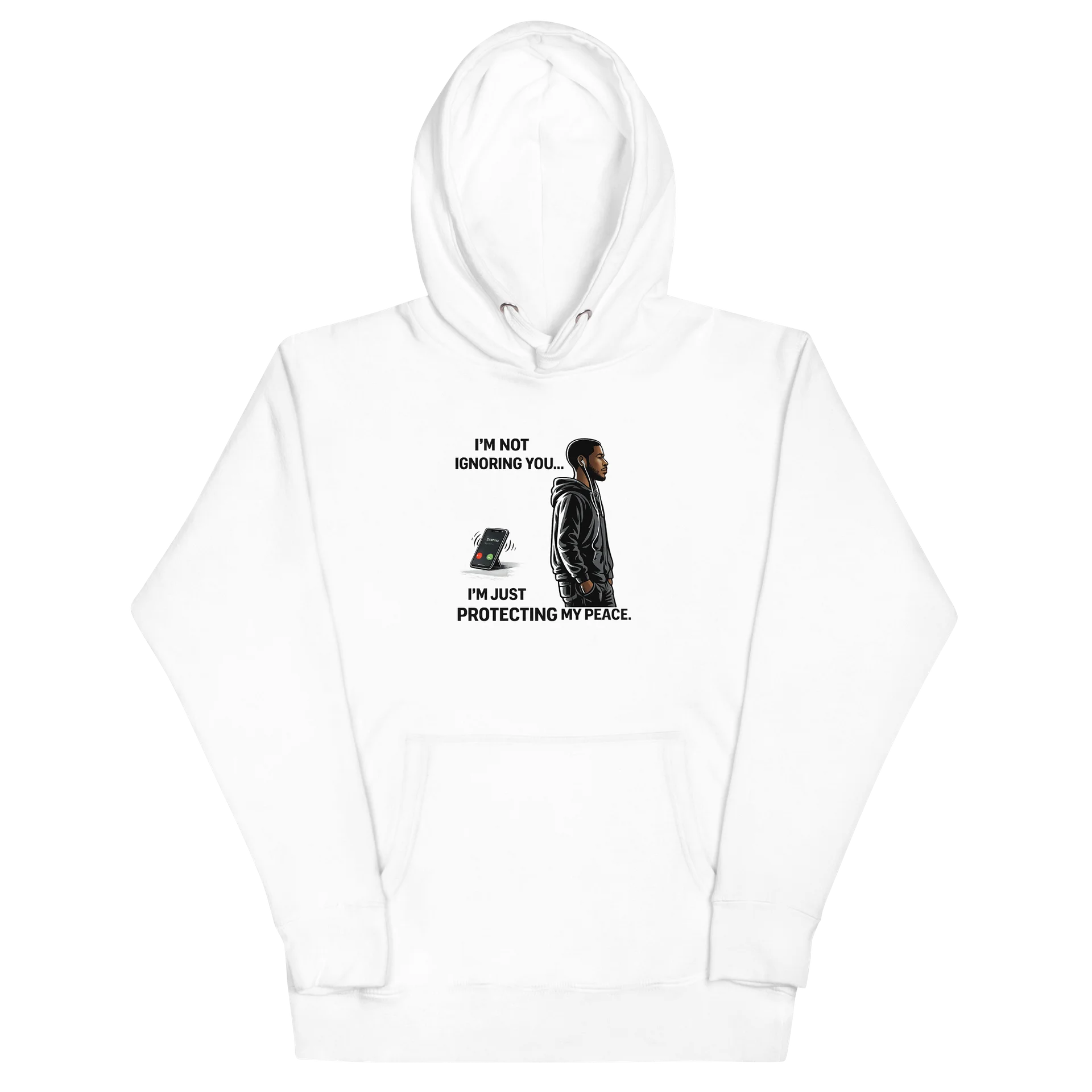 Protecting My Peace” Hoodie – GBMT Mindset Collection product image (3)