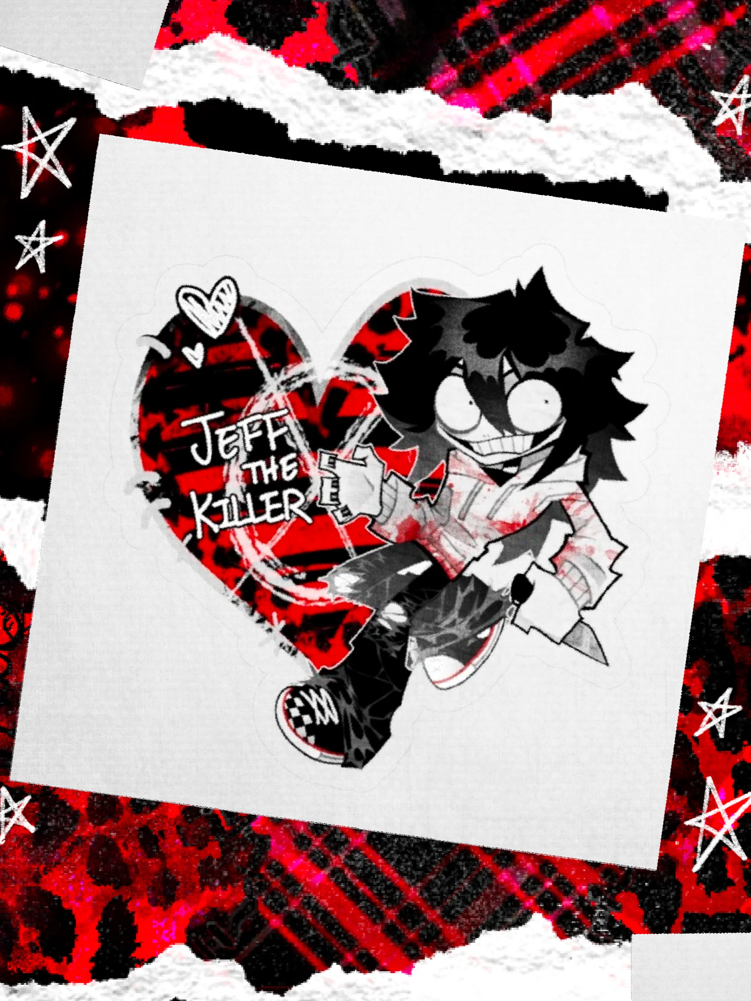 JEFF THE KILLER STICKER product image (1)