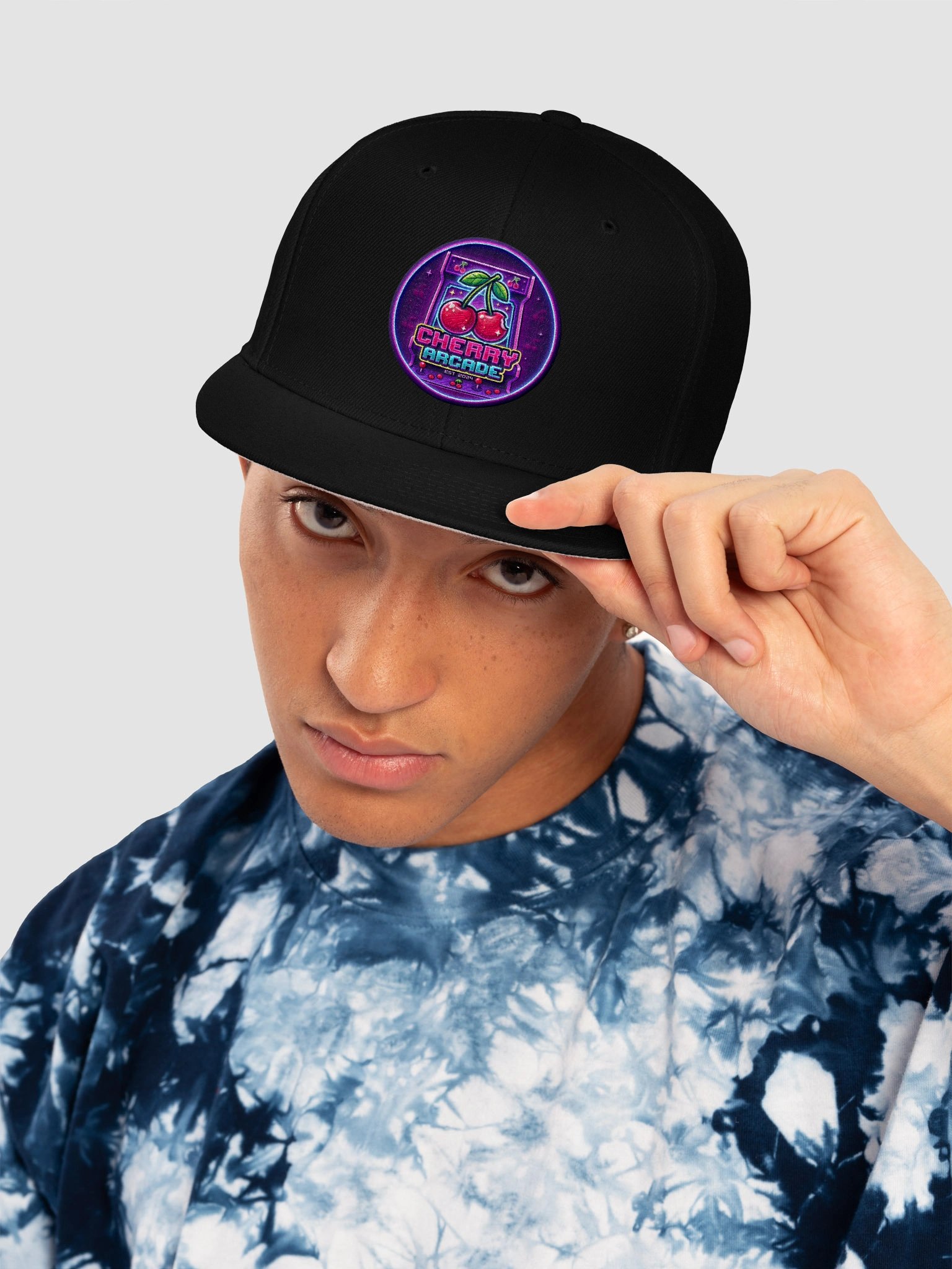 Cherry Arcade Neon Snapback product image (5)