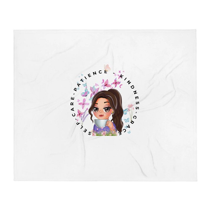 Self-Care Throw Blanket product image (2)