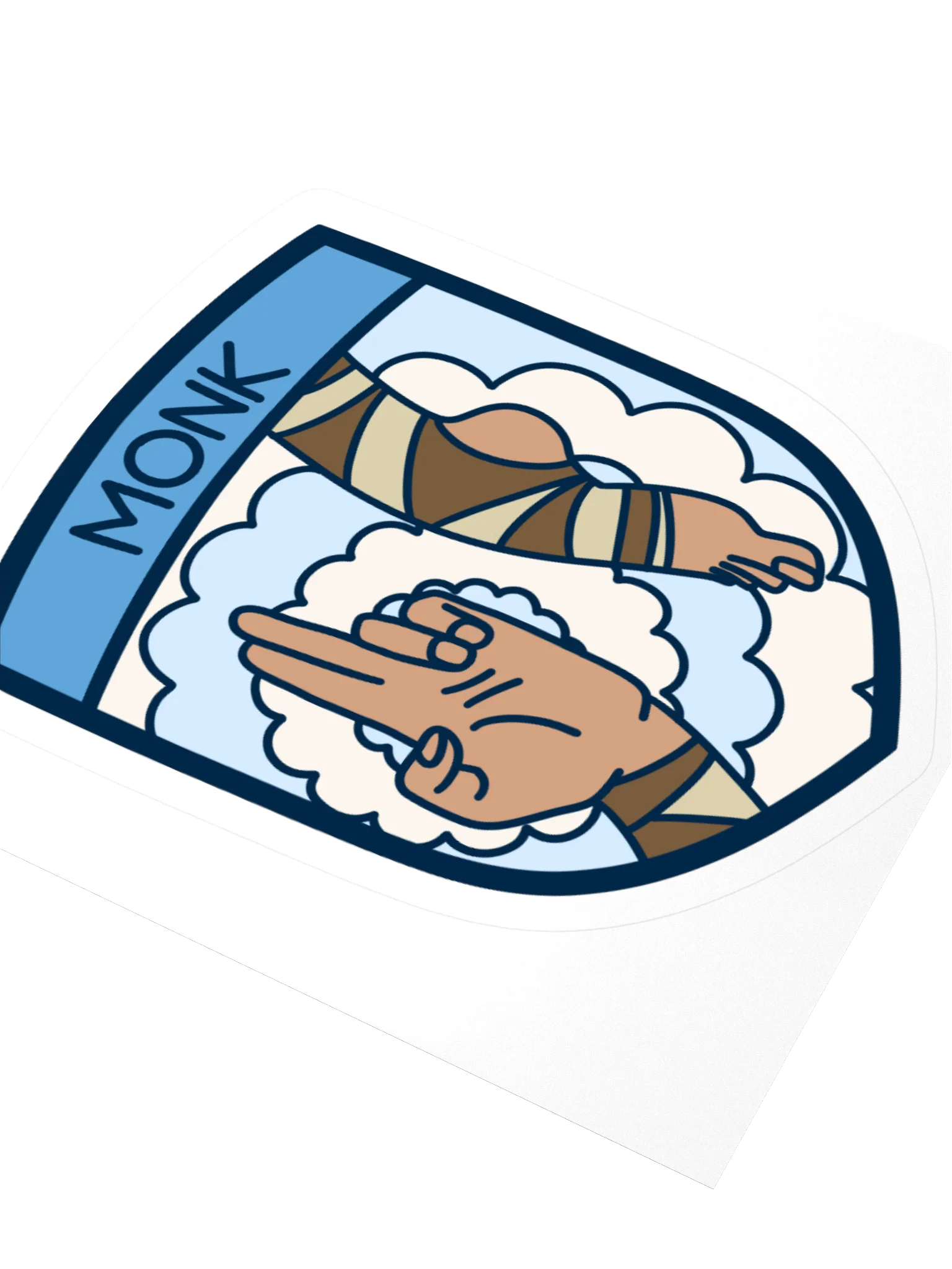 Monk Emblem Sticker product image (7)