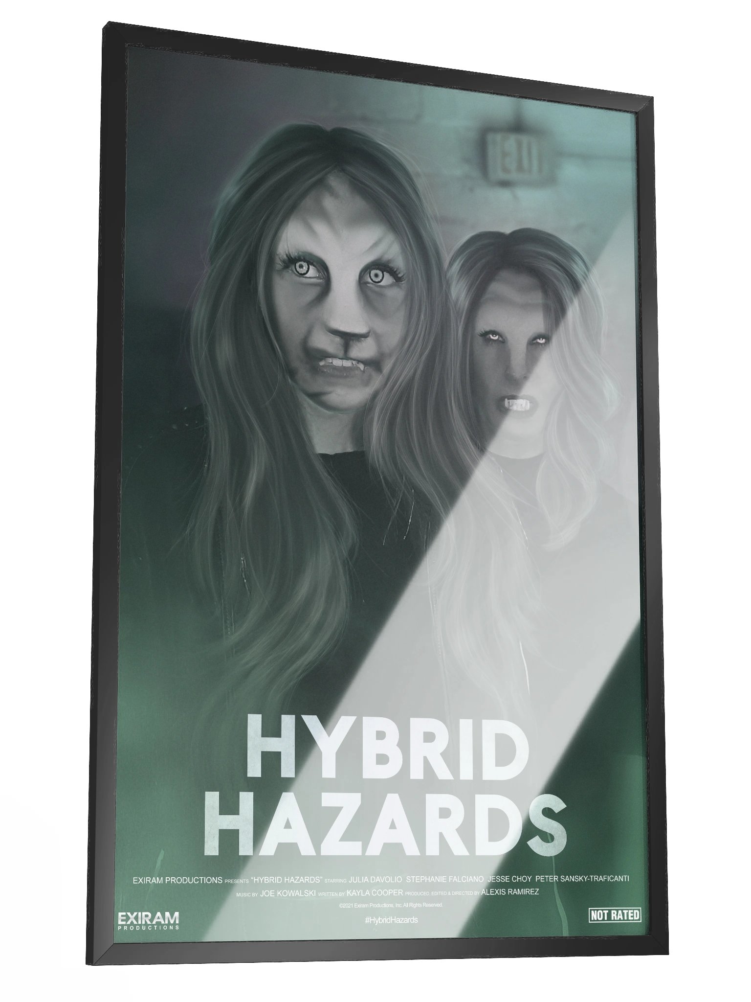 Hybrid Hazards - Framed Poster product image (2)