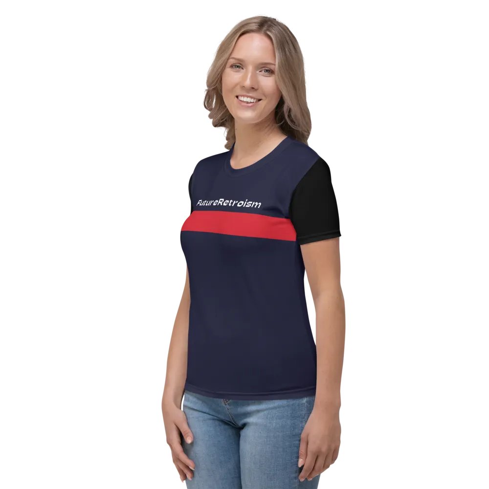 FR AOP Women's Crew Neck T-Shirt product image (3)