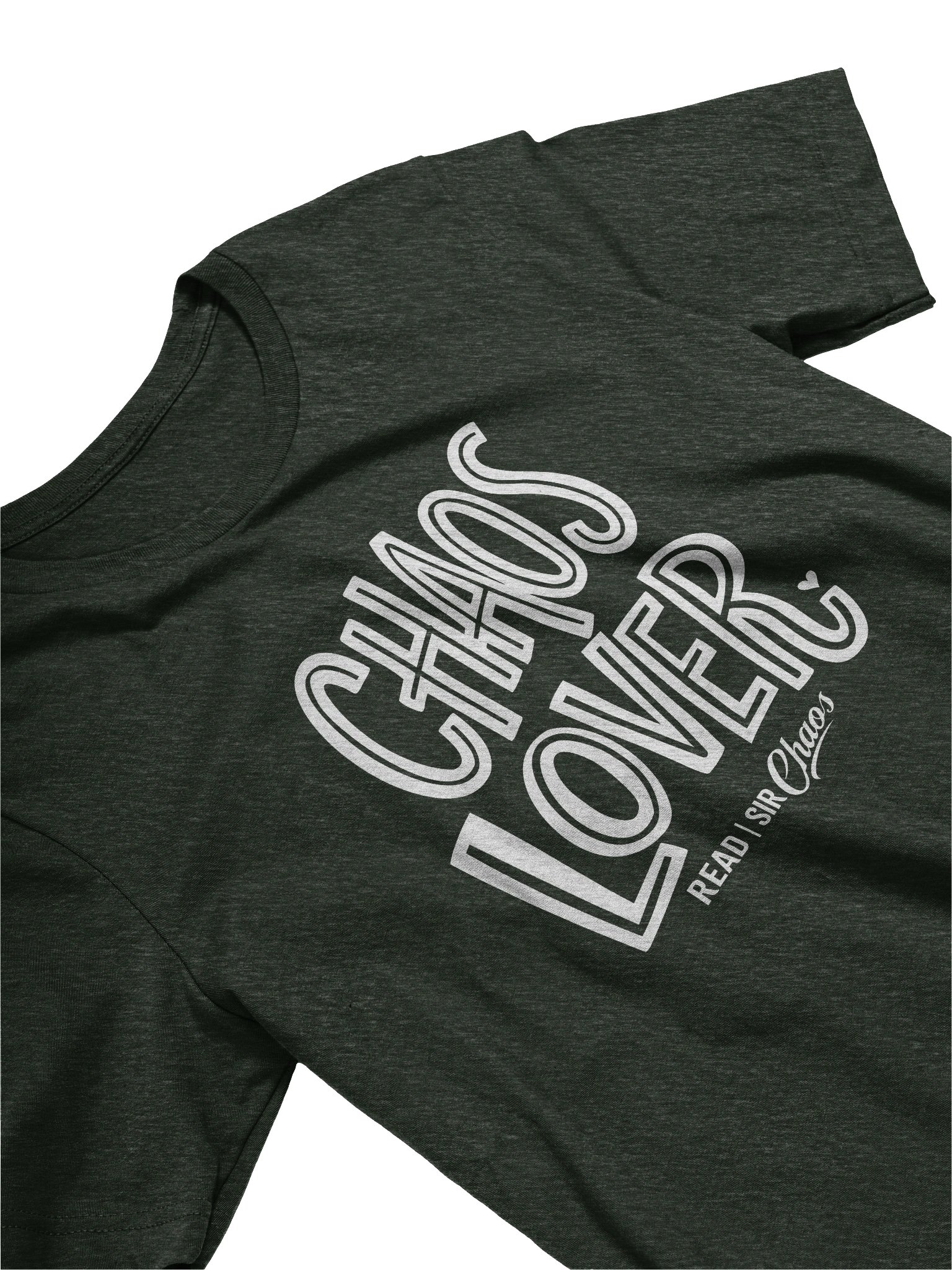 Chaos Lover T-shirt (White) product image (3)