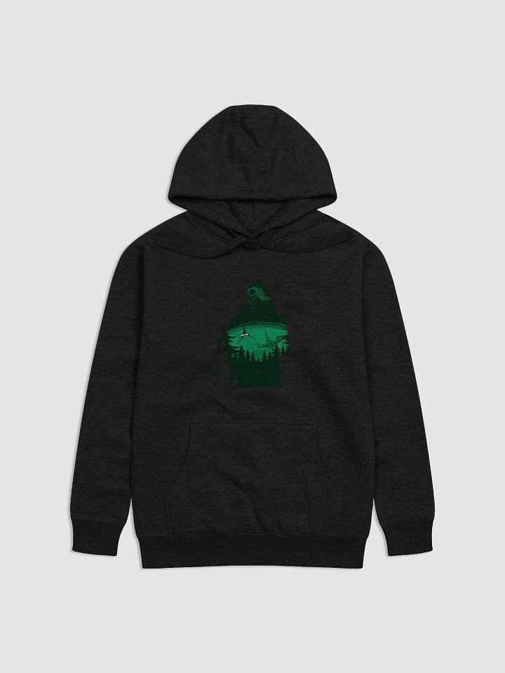 Star Wars Green Shadow Silhouette Hoodie product image (6)