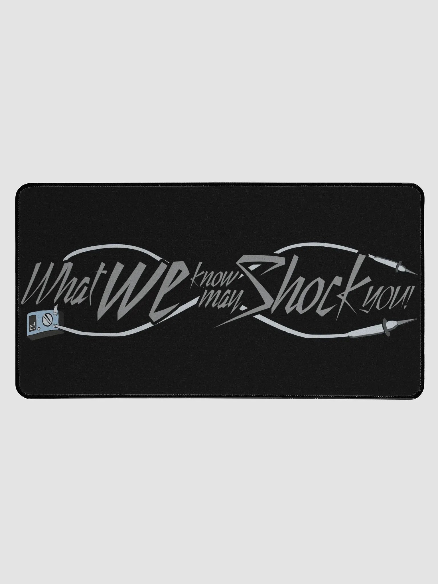 "What We Know" Desk mat product image (1)
