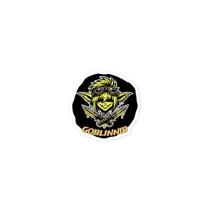GoblinNib Toxic Blades Sticker product image (2)