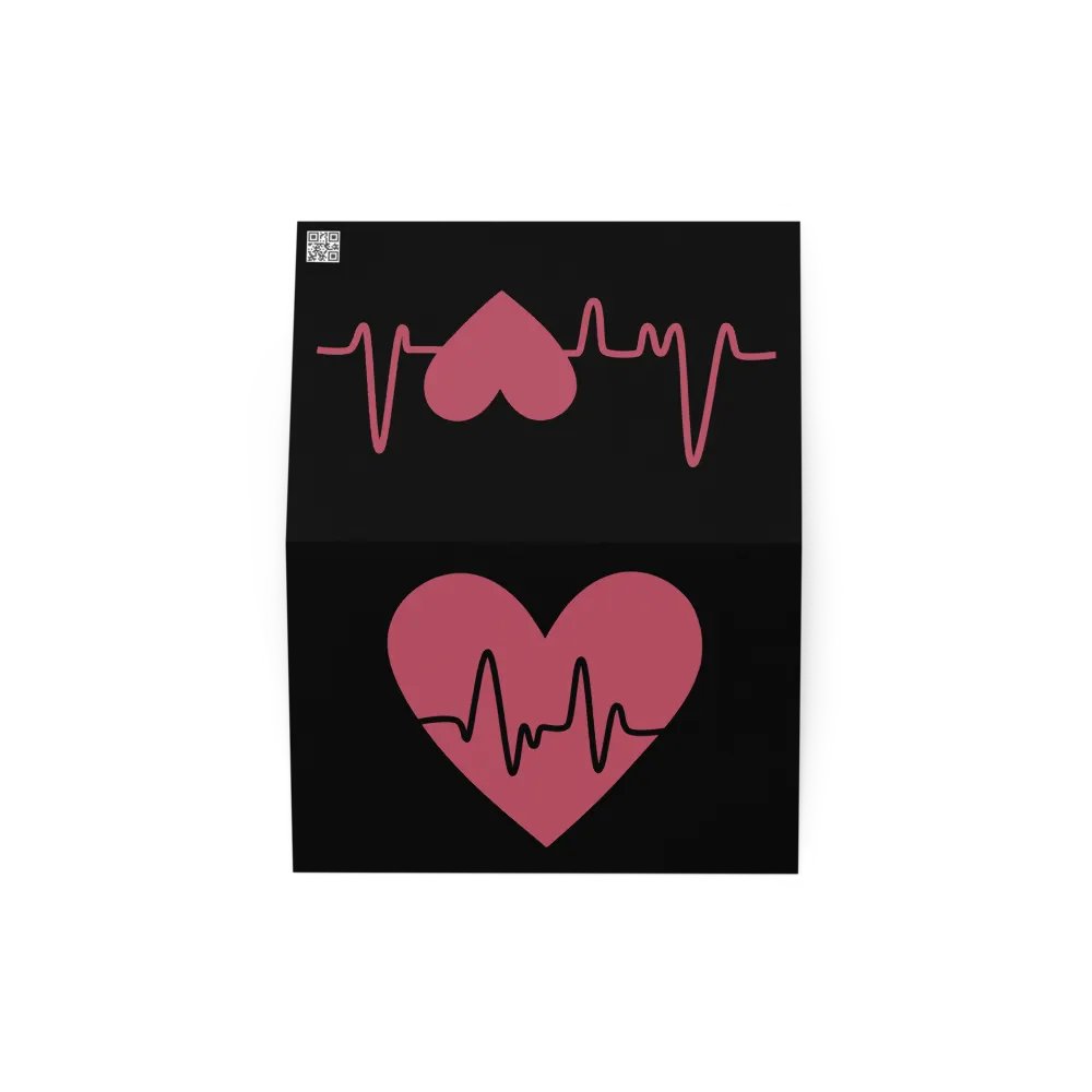 Heartbeat Connection Greeting Card product image (13)