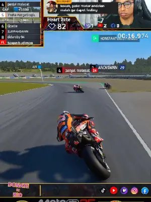 Kena jurus wireless😹 | #motogp #motogp24 #motogp25 #motogp26 #fypシ゚