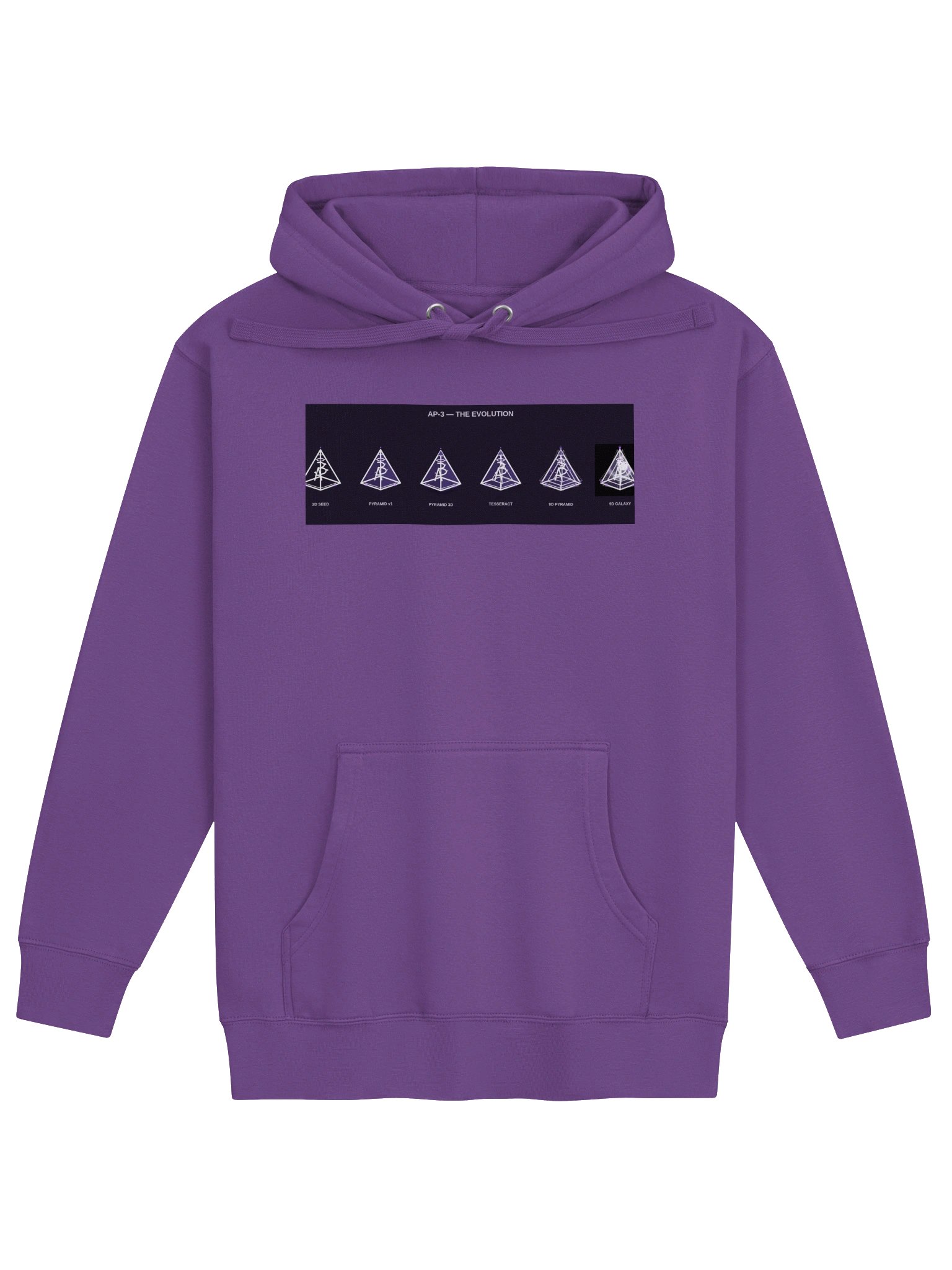 AP-3 — The Evolution Hoodie — Purple product image (1)