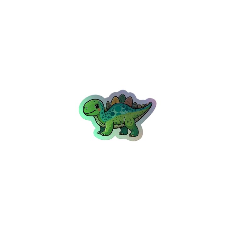 Steve the Stego Holo Sticker product image (1)