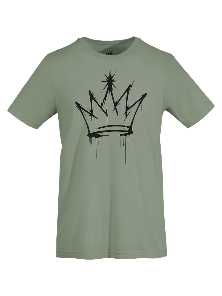 ONE KING Urban Crown Premium T-Shirt black print product image (2)