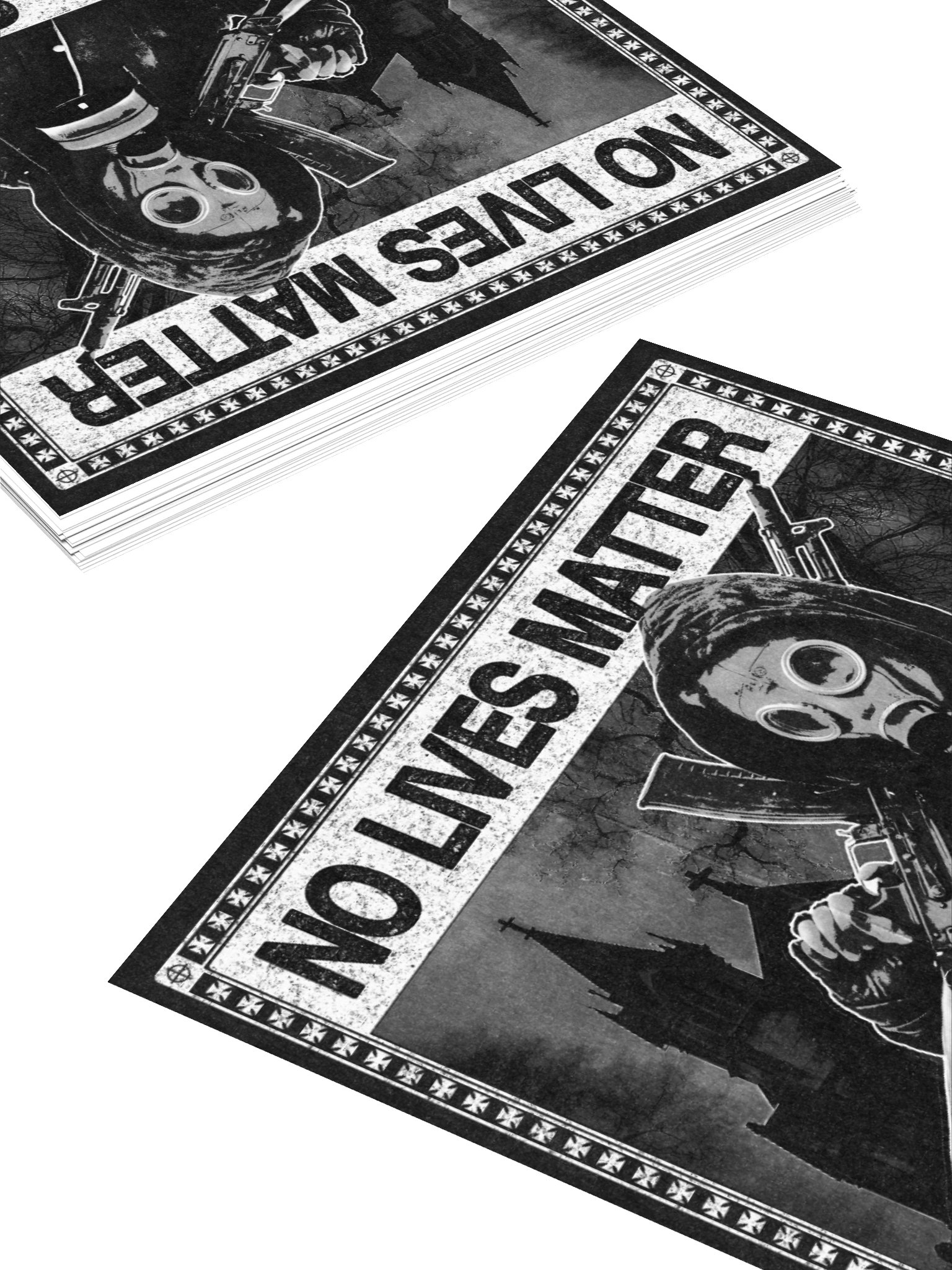 "NO LIVES MATTER" STICKER product image (11)