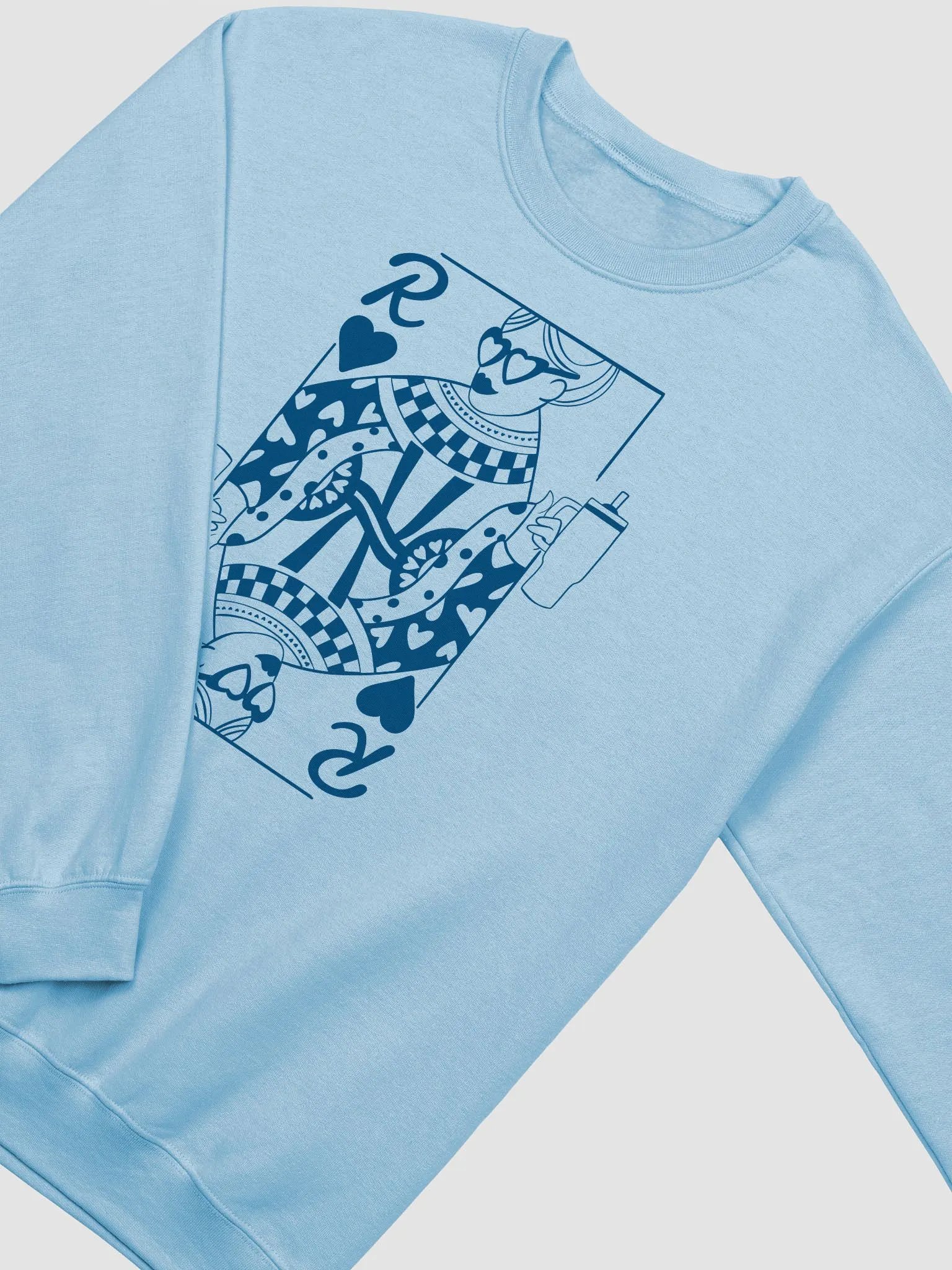 Valentines Sweater Blue product image (3)